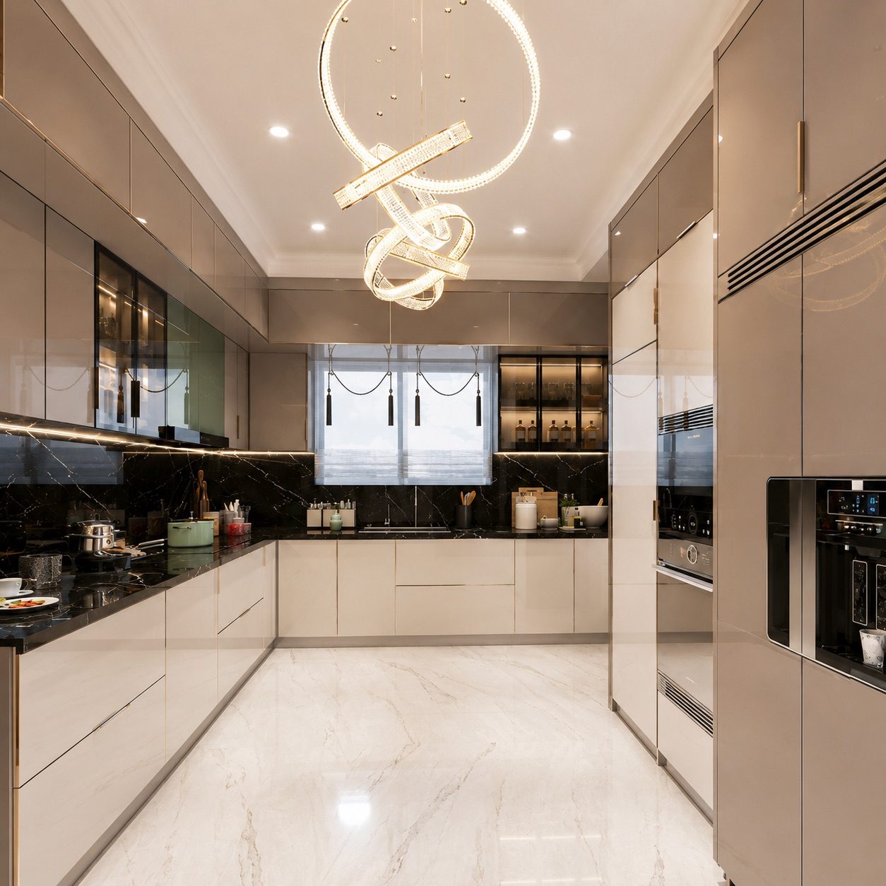 Modern luxury kitchen renovation London by GS Renovation