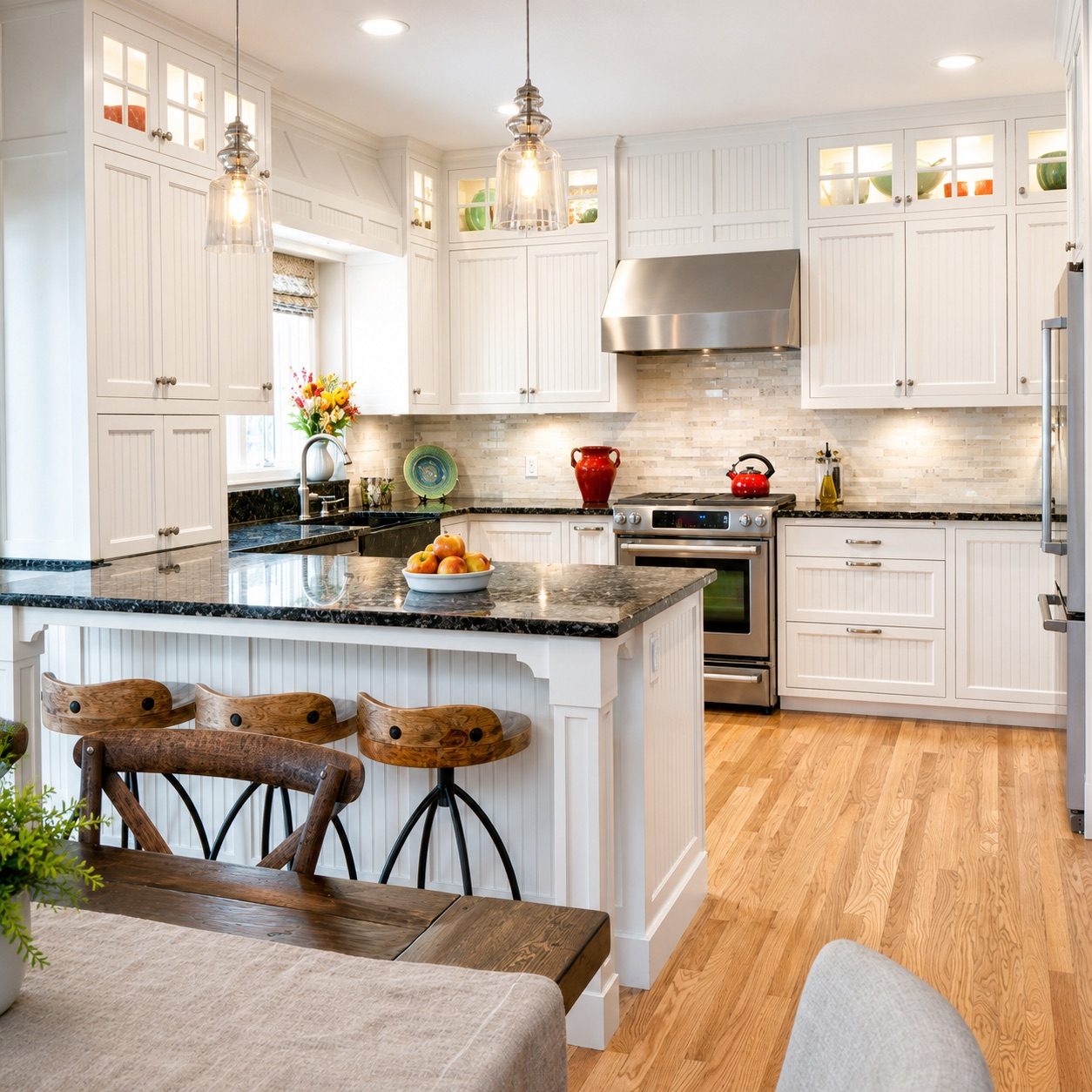 Bespoke kitchen design and renovation London by GS Renovation